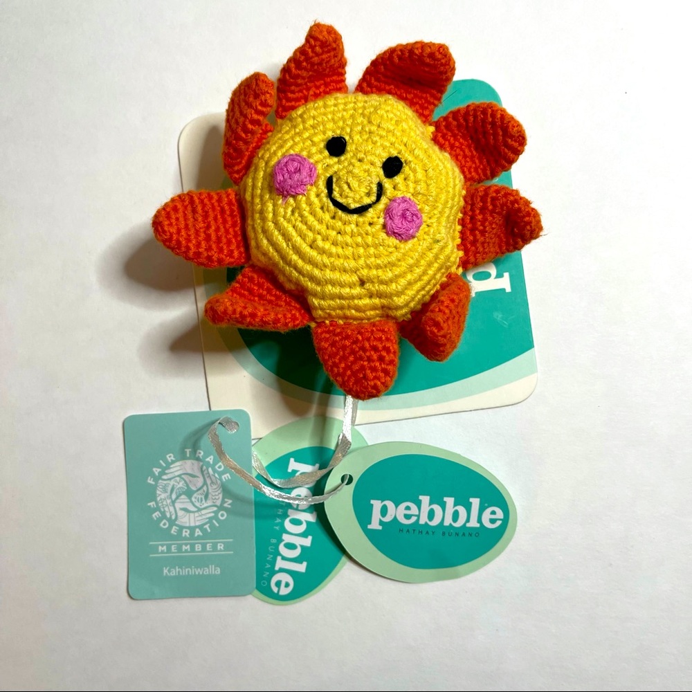 Pebble Sun Rattle Infant/Newborn Toy